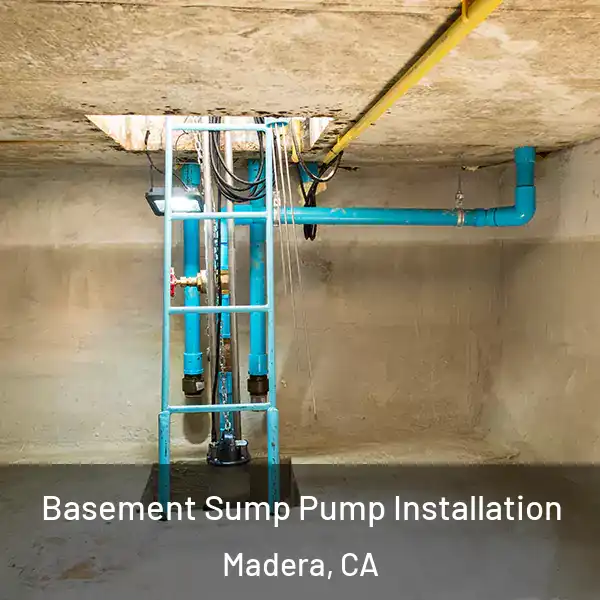  Basement Sump Pump Installation Madera, CA